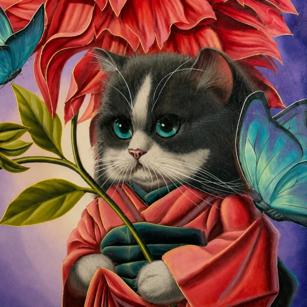 LA GEISHA AU DAHLIA