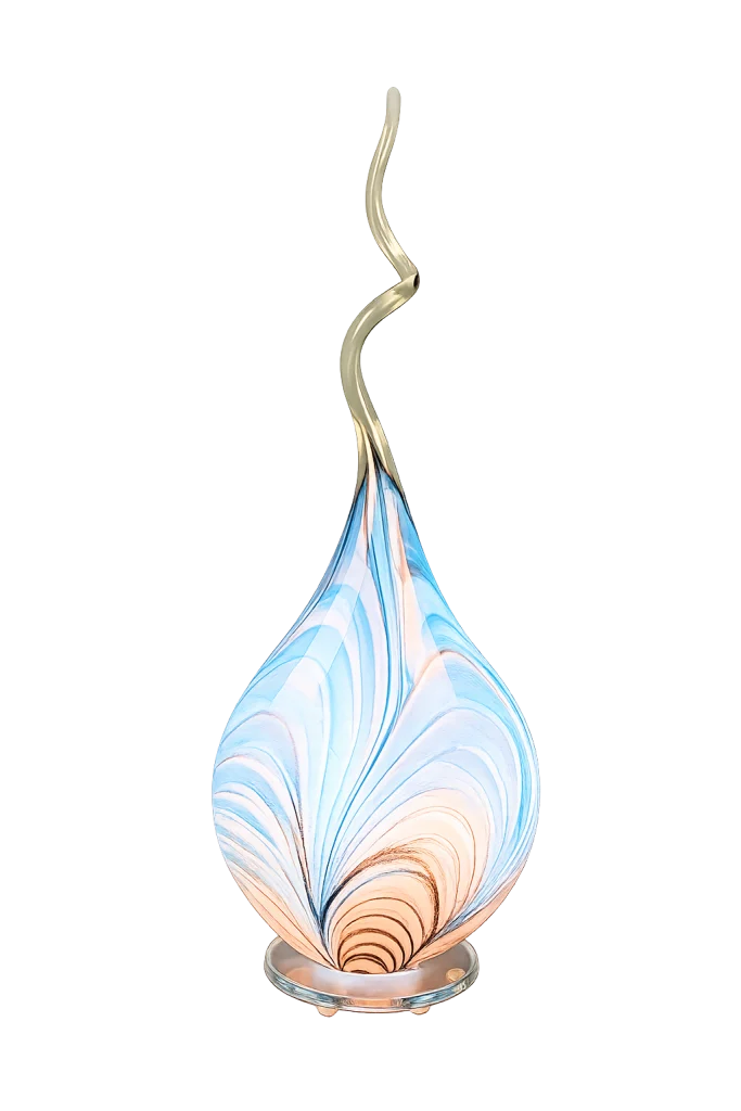 Lampe flamme Bleue