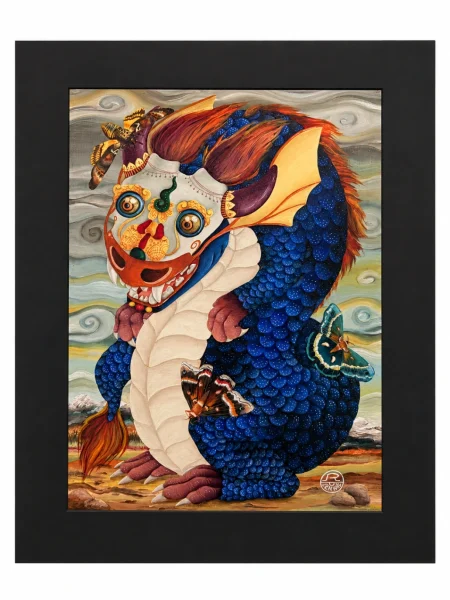 LE DRAGON AUX PAPILLONS