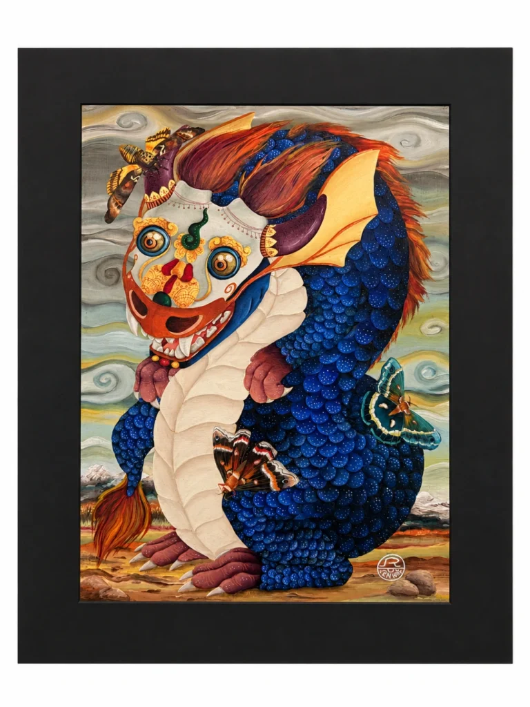 LE DRAGON AUX PAPILLONS