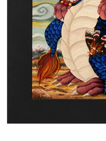 LE DRAGON AUX PAPILLONS