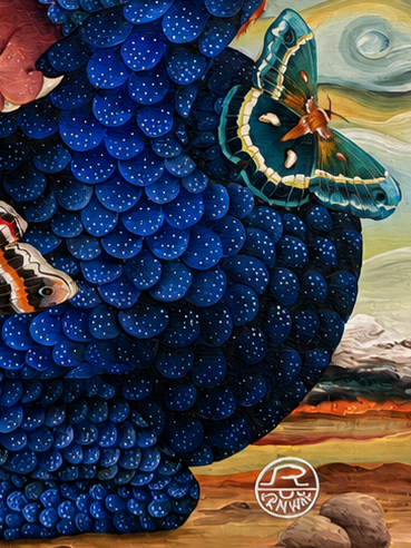LE DRAGON AUX PAPILLONS