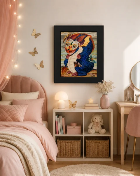 LE DRAGON AUX PAPILLONS